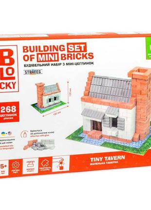Строительный набор для творчества из мини-кирпичиков blocky маленькая таверна st