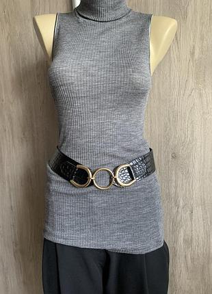 Zara кожаный ремень