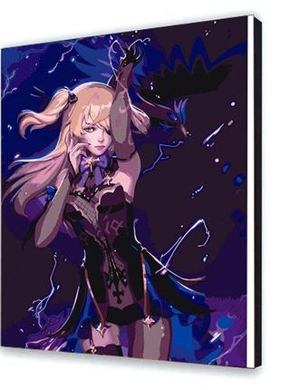 Картина по номерам "фишль" 40*50 см без подрамника.