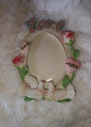 Рамка для фото love