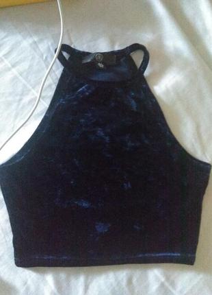 Велюровый топ. 2шт.