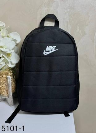 Женский мужской спортивный рюкзак черный