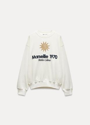Спортивний плюшевий бавовняний костюм із вишивкою zara8 фото