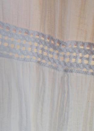 Чудовий довгий бавовняний літній сарафан6 фото