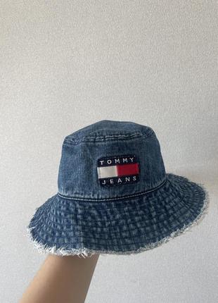 Панама панамка tommy hilfiger оригинал джинсовая