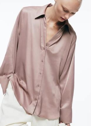Блуза с v-образным вырезом h&m