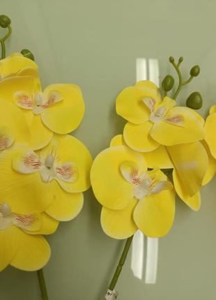 Силиконовые орхидеи4 фото