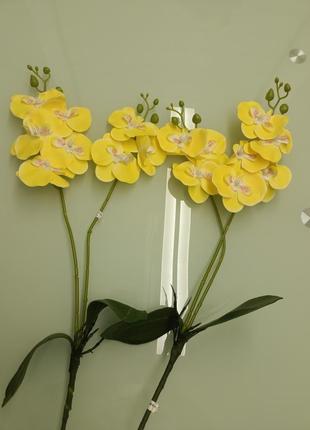 Силиконовые орхидеи3 фото