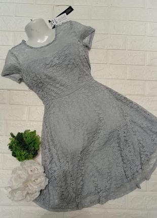 Платье кружевом zanzea