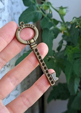 Ключ кулон под медь винтаж ключик большой фурнитура