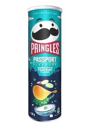 Чипсы pringles passport tzatziki 165g