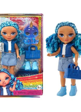 Ігровий набір з лялькою rainbow high серії littles - сапфіра