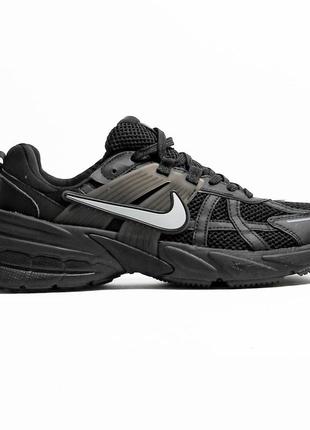 Nike v2k runtekk black2 фото