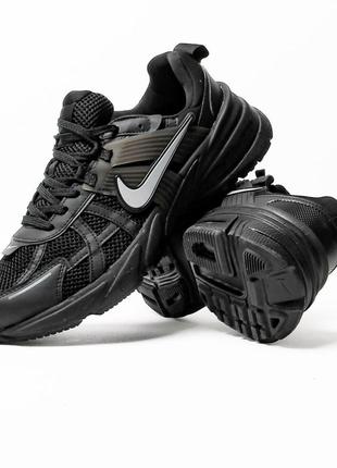 Nike v2k runtekk black1 фото