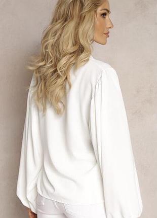 Блузка батал рукав гофре