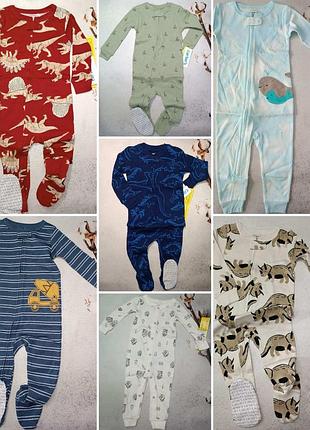 12м, 18м,24м чоловічки carters, термо, котон, бавовняні,трикотаж, на молнії