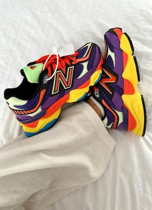 Кросівки new balance 9060 prism purple5 фото