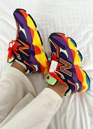 Кросівки new balance 9060 prism purple7 фото