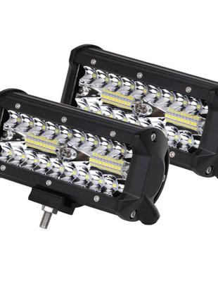Фара led прямоугольная 120w (40 диодов)