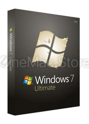 Microsoft windows 7 ultimate (retail електронна ліцензія + інструкція)