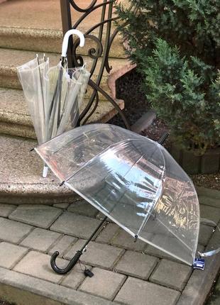 Зонт детский прозрачный1 фото