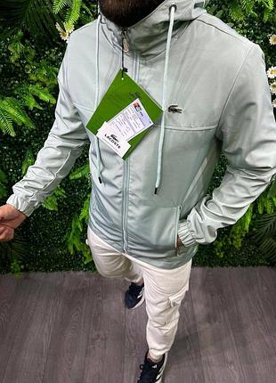 Мужская демисезонная куртка ветровка lacoste