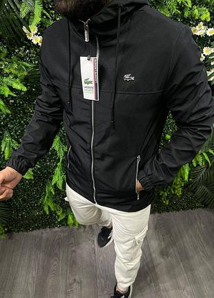 Мужская демисезонная куртка ветровка lacoste
