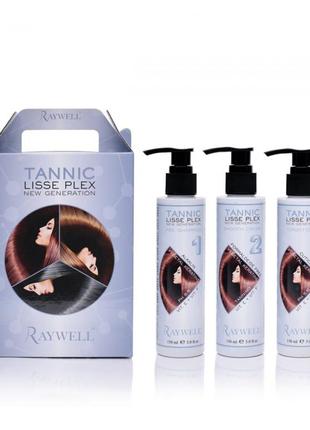 Raywell tannic lisse набір для випрямлення та відновлення волосся