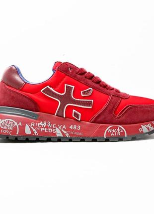 Premiata mick red burgundy2 фото