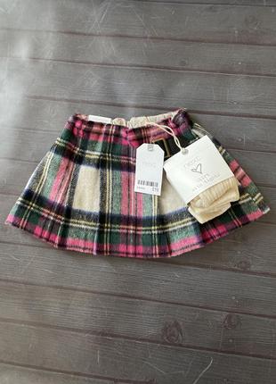 Юбка и колготки