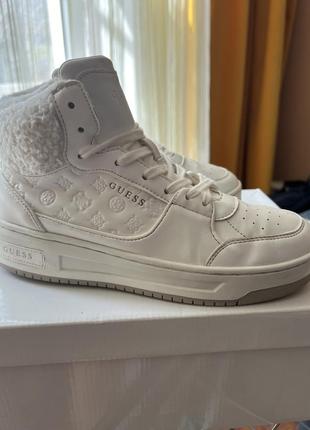 Кеды высокие guess