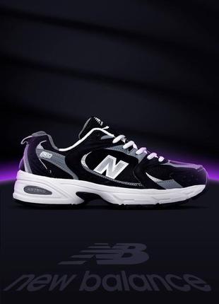 New balance 530 classic black grey8 фото