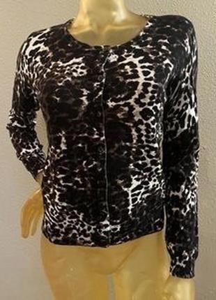 Кофта женская в анималистический принт