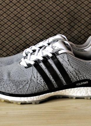 Кросівки для гольфу adidas tour360 xt-sl textile golf shoes eg4876 оригінал р.43 сірі стан ідеальний