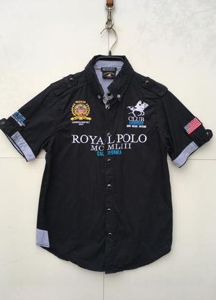 Спортивна сорочка на хлопчика royal polo club geographical norway 10-12 р1 фото