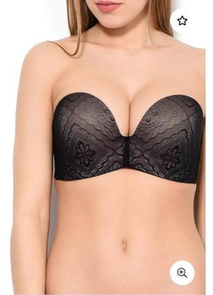 Бюстгальтер балконет wonderbra размер 80с бюст бюстье бра бралет лифчик лиф бандо