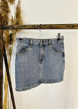 Джинсова спідниця glassons denim