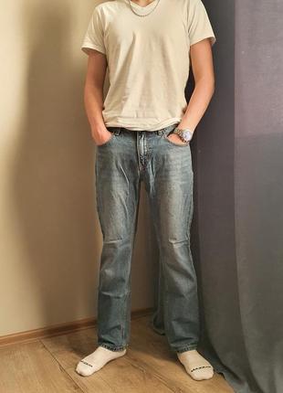 Оригінал якісні прямі оверсайз джинси lee cooper 32