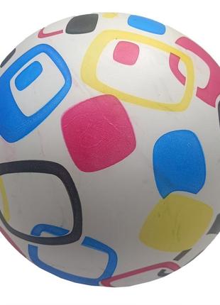 Детский мячик "разноцветные" rb20307 резиновый (прямоугольник) от lamatoys