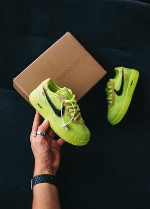 Кросівки дитячі найк nike roshe mercury gray and coral black gold off-white