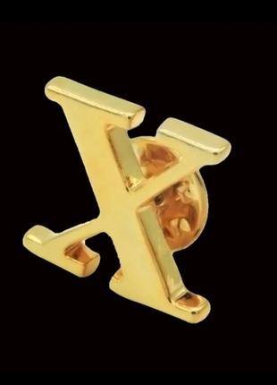 Піктограма шпилька прикраса на одяг буква x брошка аксесуар hawston