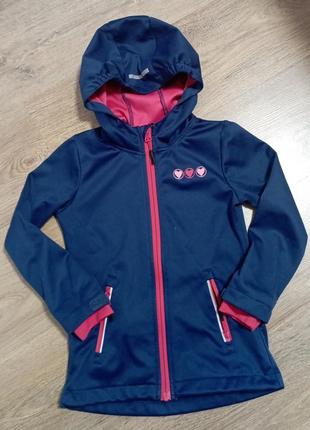 Детская куртка дождевик softshell