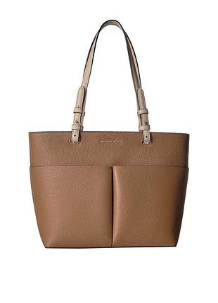 Сумка тоут бежевая michael kors