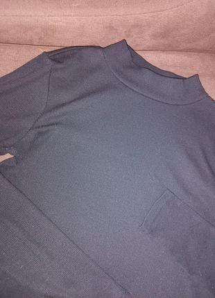 Водолазка гольф в рубчик6 фото