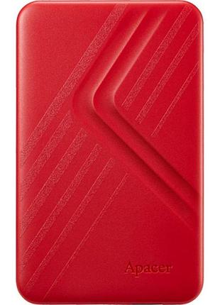 Phd external 2.5'' apacer usb 3.2 gen. 1 ac236 1tb red (color box)