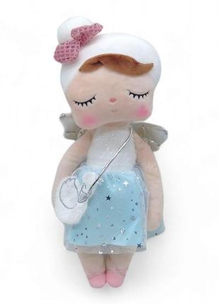 Лялька м'яка "фея" (34 см), блакитна