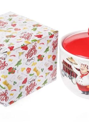 Цукорниця "шеф-кухар", 450 мл2 фото