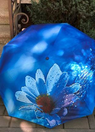 Зонт женский с цветами6 фото