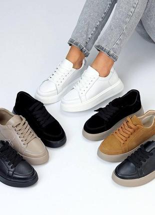 Кеди жіночі на потовщеній підошві 36-41