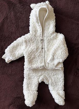 Теплый комплект тедди